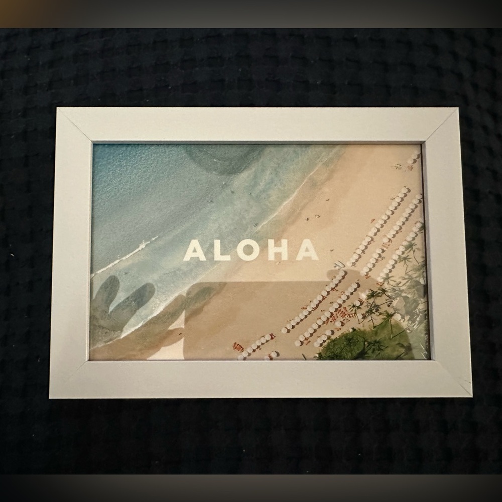 Gray Malin “Aloha” 4x6 framed print